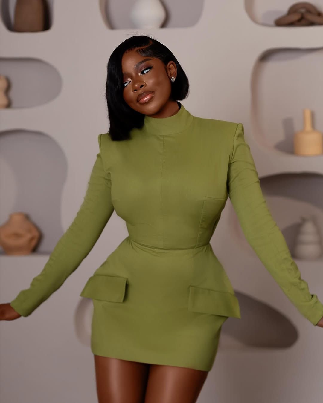 Lady in Green
